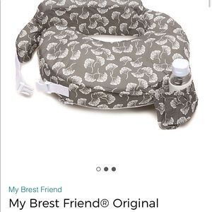 My Brest Friend Nursing Pillow in Flowing Fans
